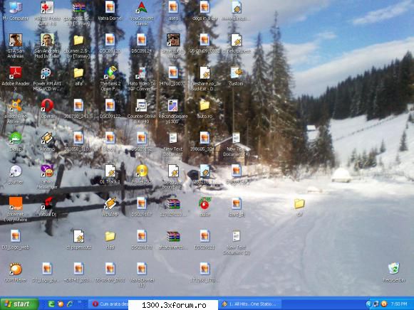 cum arata desktopul vostru? asa arata desktop ordonat, ingrijit! Admin