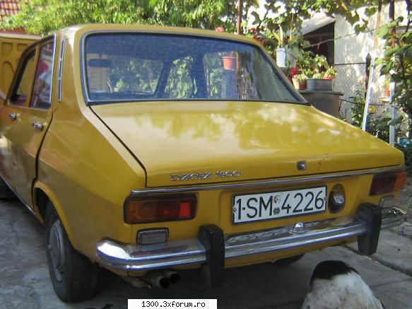 dacia 1300 din 1974 1976 tot 1974