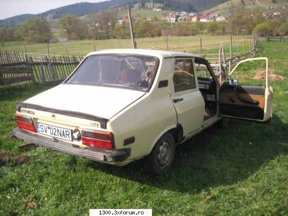 dacia 1310 1988 unguroaica usurat-o cateva kg, dupa spalat-o exterior, i-am aspirat Admin