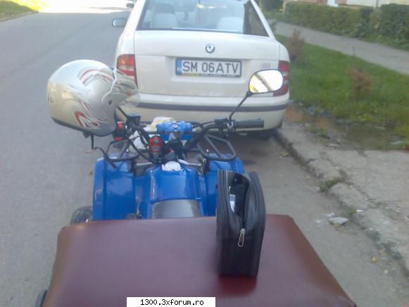 Bancuri si imagini amuzante - eram cu ATV si am parcat intamplator langa el - Fun Zone