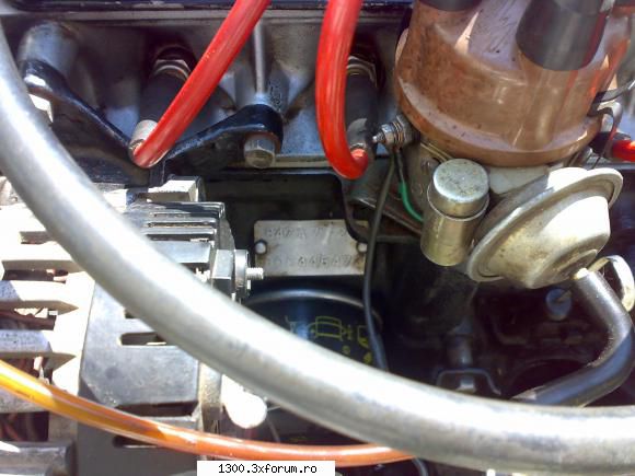 Dacia ' cu unele modificari - uite aici o poza cu tablita de pe motor - Masina mea Dacia 1300