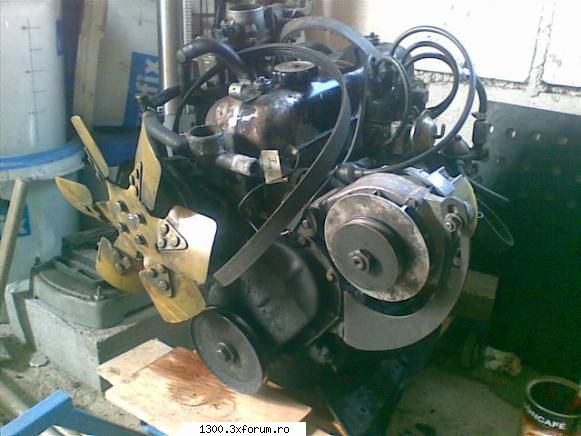 Dacia 1300 din 1972 - Motorul inainte de reconditionare - Masina mea Dacia 1300