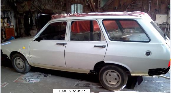 Dacia 1410 TLX Break - am "montat" la repezeala bara, ornament aripa - Masina mea Dacia Break