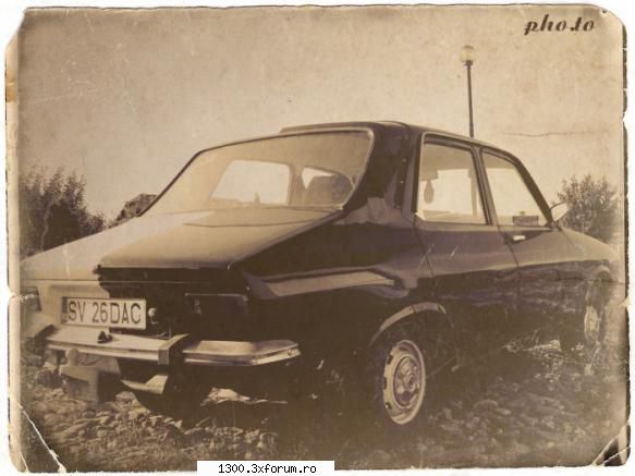 O dacie din 1977 DACIANA in ALB si NEGRU - Tocmai ce am terinat de restaurat Dacia - Masina mea Dacia 1300
