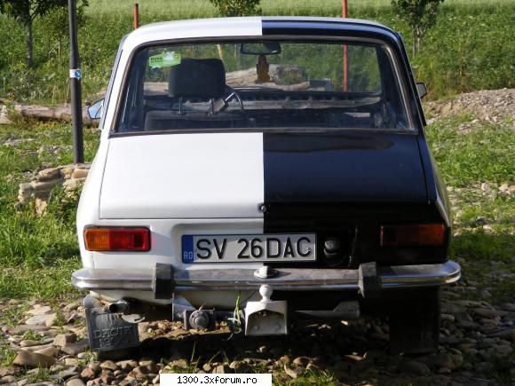 O dacie din 1977 DACIANA in ALB si NEGRU - Alb si Negru si atat ... restul se va - Masina mea Dacia 1300