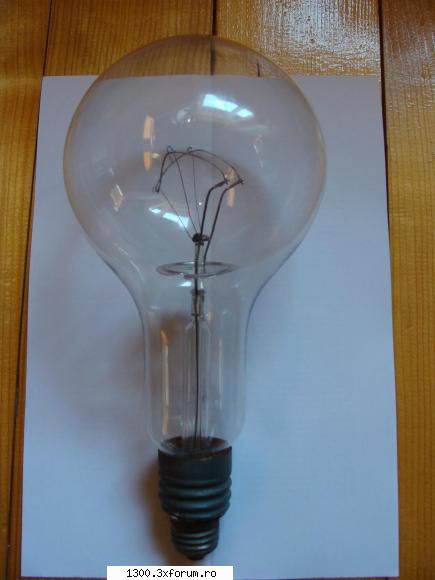 Pasiunile mele - bec de 500W FUNCTIONAL (exact 500W) din 1955 - Discutii libere