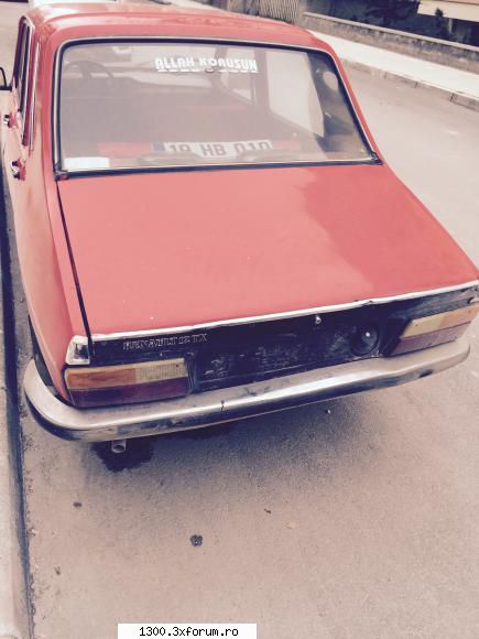 Prieteni salutări din Turcia - Renault 12 TL 1971 - Masina mea Dacia 1300