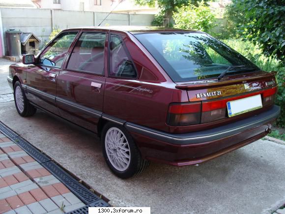 Renault 21 GTS Symphonie 1991 - Multumesc. De acord cu tine. Confortul si - "Vechitura" mea