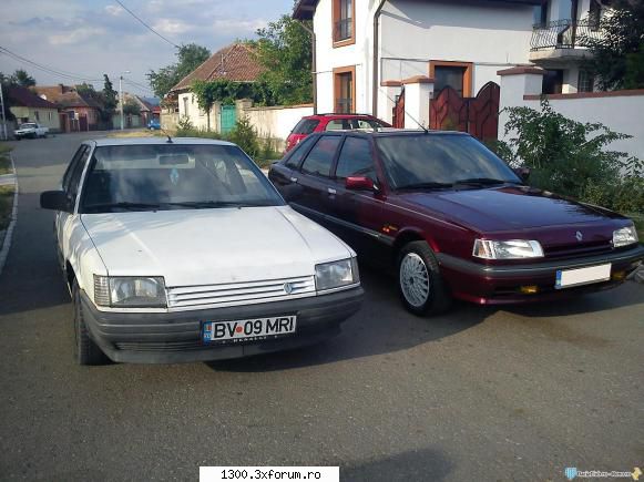 Renault 21 GTS Symphonie 1991 - Intalnirea a 2 pasionati de Renault 21, joia - "Vechitura" mea