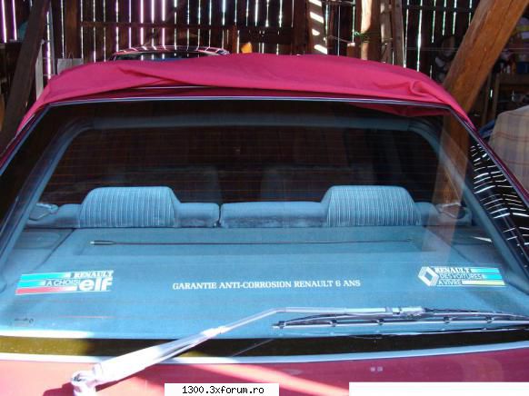 Renault 21 GTS Symphonie 1991 - cel de pe luneta - "Vechitura" mea