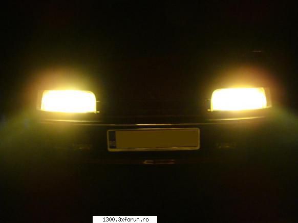 Renault 21 GTS Symphonie 1991 - si luminile galbene - "Vechitura" mea