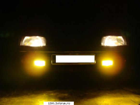 Renault 21 GTS Symphonie 1991 - inca una cu proiectoarele de ceata aprinse - "Vechitura" mea