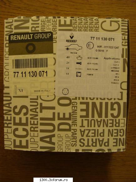 Renault 21 GTS Symphonie 1991 - Vineri i-am luat si placute de frana ;) - "Vechitura" mea