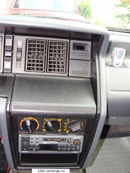 Renault 21 GTS Symphonie 1991 - consola centrala - "Vechitura" mea