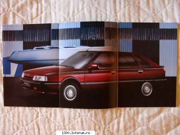 Renault 21 GTS Symphonie 1991 - Pagini din catalogul Renault - "Vechitura" mea