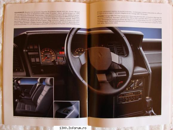 Renault 21 GTS Symphonie 1991 - bord de bord =D - "Vechitura" mea
