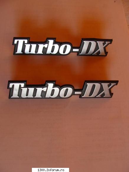 Renault 25 Turbo-DX 1990 - Pasiunea mea - - emblemele pt stalpii "C", primite prin - "Vechitura" mea