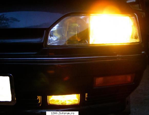 Renault 25 Turbo-DX 1990 - Pasiunea mea - - Phares doubles (projecteurs integres) a IODE - "Vechitura" mea