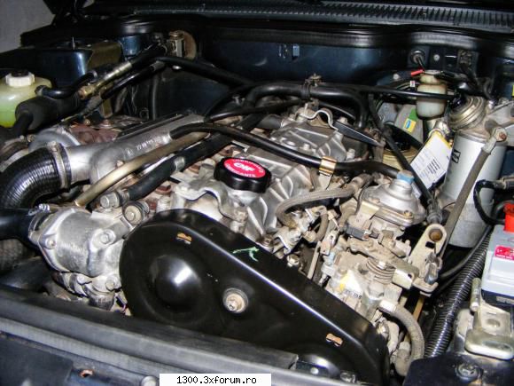 Renault 25 Turbo-DX 1990 - Pasiunea mea - - compartimentul motor - "Vechitura" mea