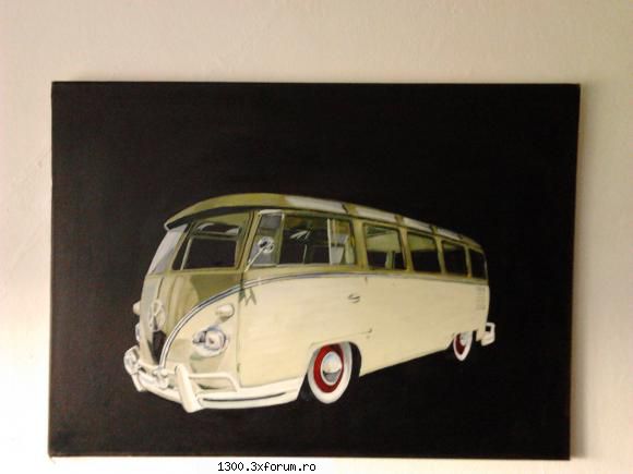 Tablouri - vw t1 samba 50x70 - Vanzari/Cumparari Diverse