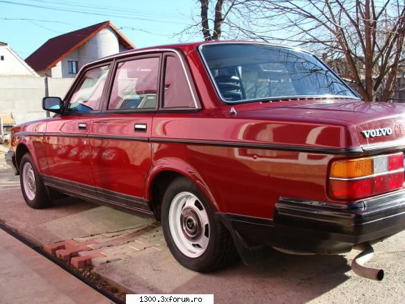 Volvo 240 DL 1986 - Astazi am schimbat rotile de iarna cu cele de - "Vechitura" mea