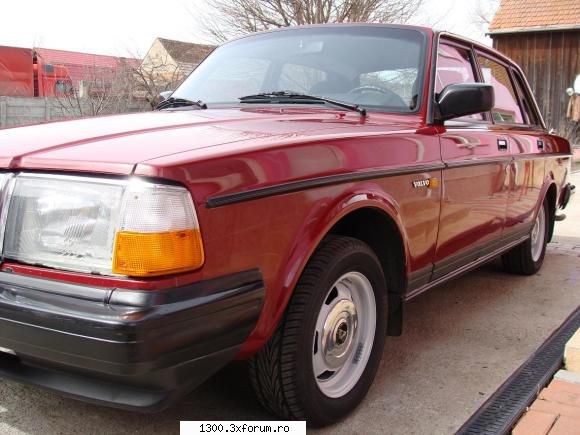Volvo 240 DL 1986 - profil in detaliu - "Vechitura" mea