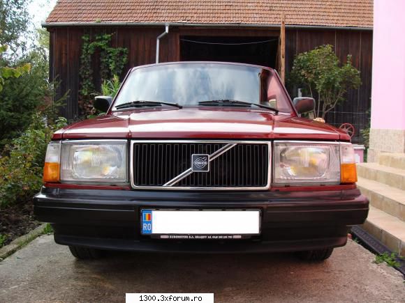 Volvo 240 DL 1986 - Ieri am spalat-o, azi aspirata, curatat - "Vechitura" mea