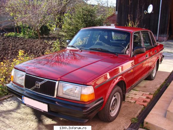 Volvo 240 DL 1986 - Azi am spalat-o, polishat-o si ceruit-o - "Vechitura" mea