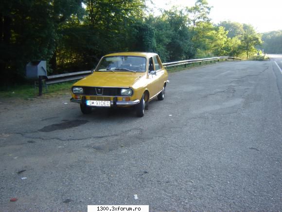 dacia 1300 din 1974 si 1976 - a urcat si mesesul foarte bine putin era cam cald - Masina mea Dacia 1300