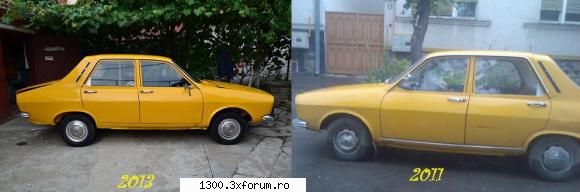 ce dacia 1300 din 1974 si 1976