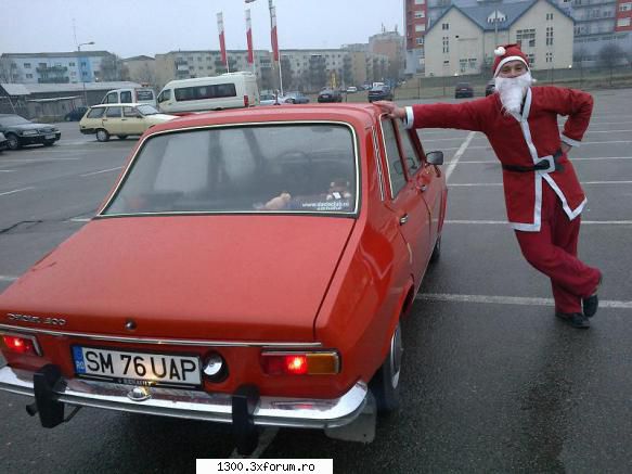 dacia 1300 din 1974 si 1976 - CRACIUN FERICIT - Masina mea Dacia 1300