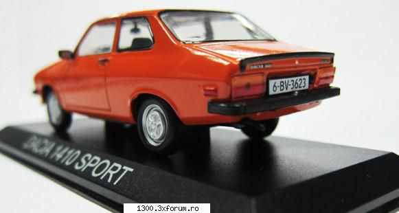 sportiva mea - surpriza din partea DeAgostini - Masina mea Dacia Sport